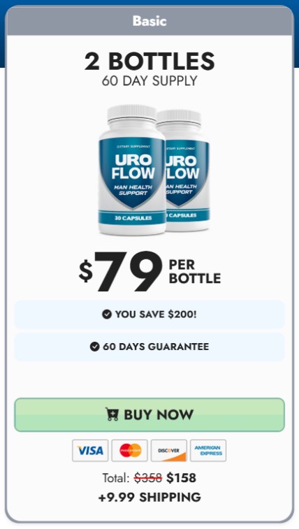 UroFlow 2-Bottle Price